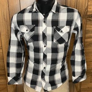 Causal button up - medium